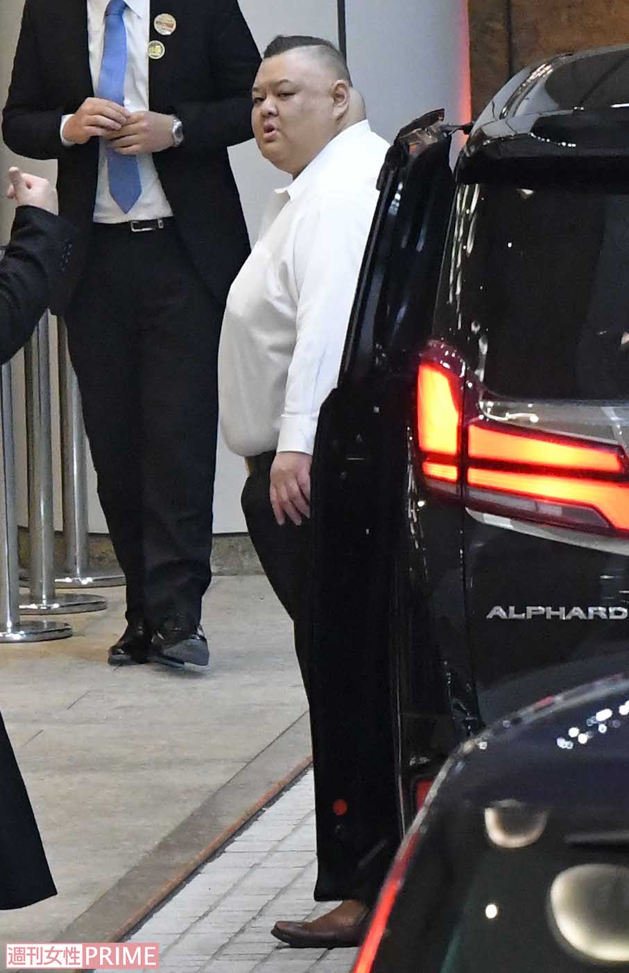 2020年1月、田子ノ浦部屋の千秋楽パーティーでの田子ノ浦親方