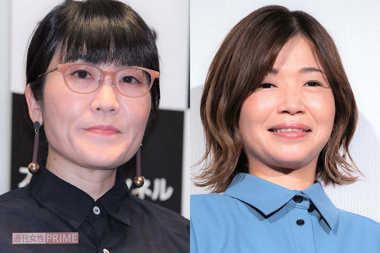 （左から）オアシズの光浦靖子と大久保佳代子