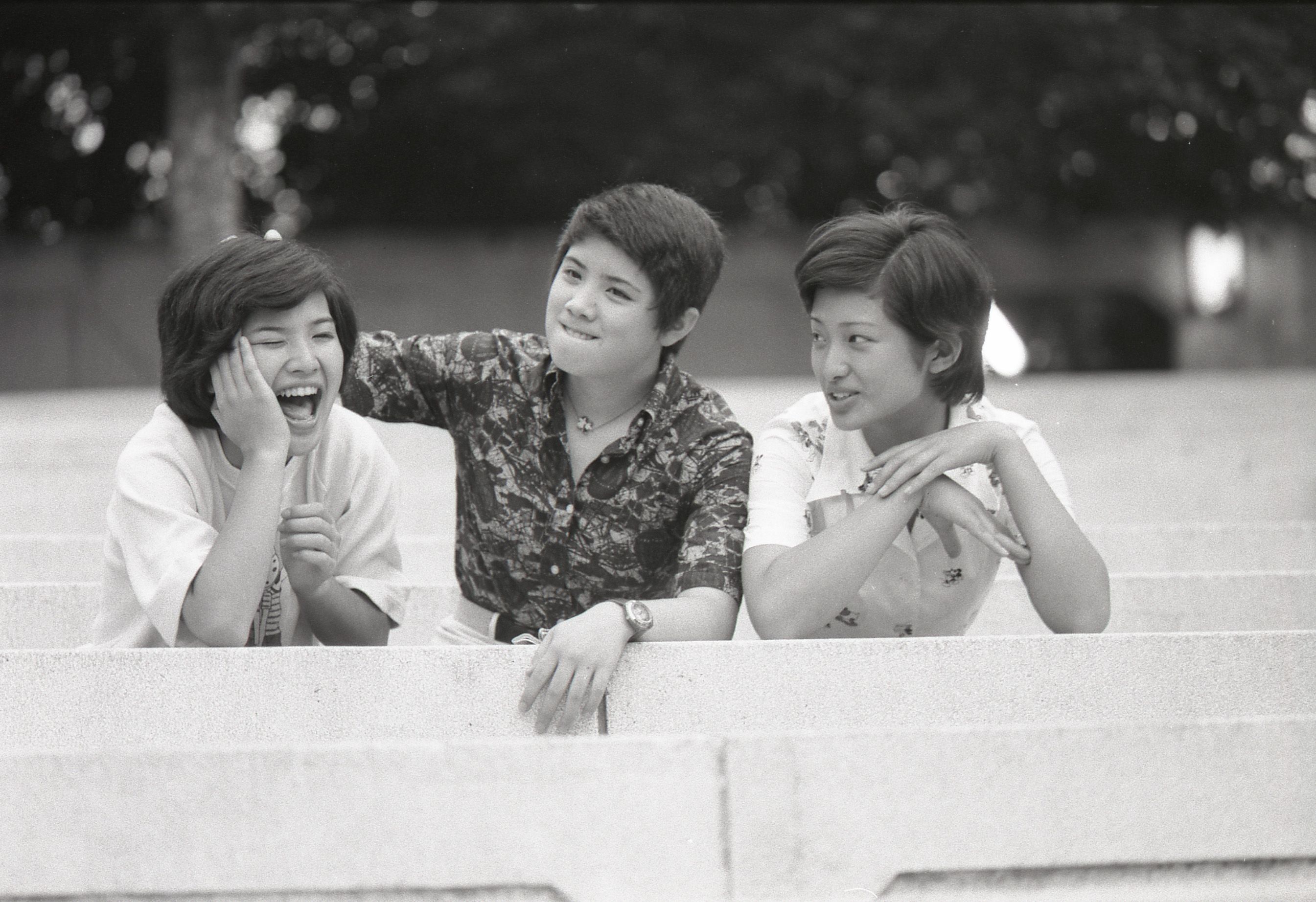 花の中三トリオ（桜田淳子、森昌子、山口百恵さん）