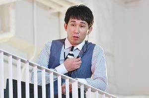 『カンナさーん！』（TBS系　毎週火曜　夜10時～）でカンナ（渡辺直美）の夫（要潤）が社長を務めるCG制作会社で働くお調子者の社員を演じるのは、直美のよしもとの先輩で役者としても定評のあるシソンヌ・じろう。