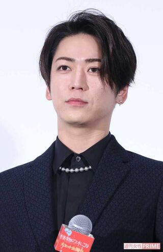'24年の元日に田中との交際が報じられた『KAT-TUN』亀梨和也