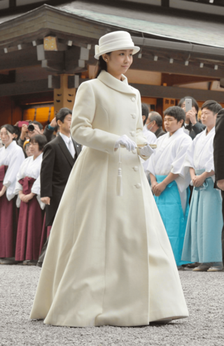 成人になったことを報告するため、伊勢の神宮を参拝（2015年3月）