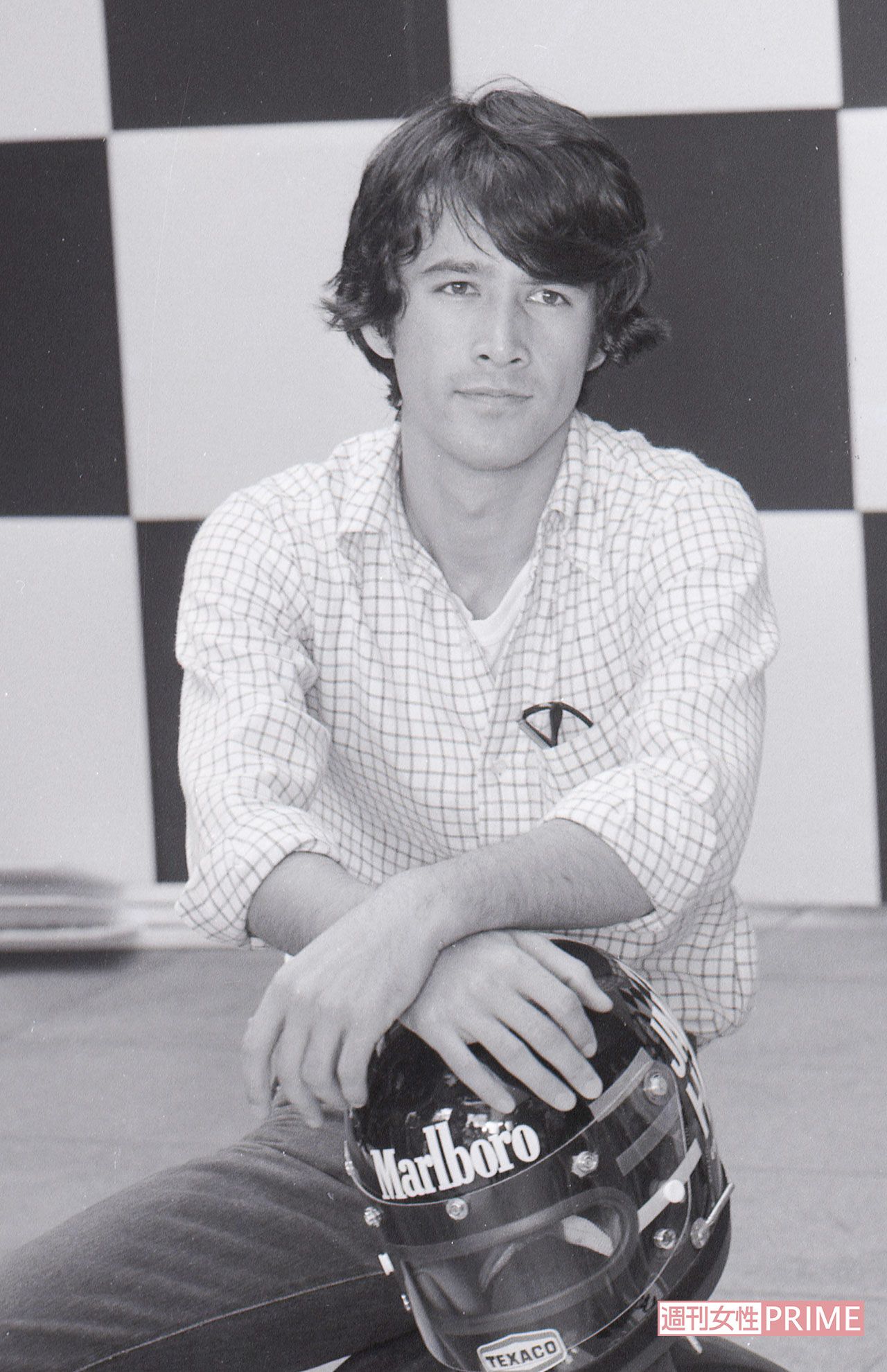 草刈正雄。資生堂専属モデルとして人気を集めていた '72年撮影