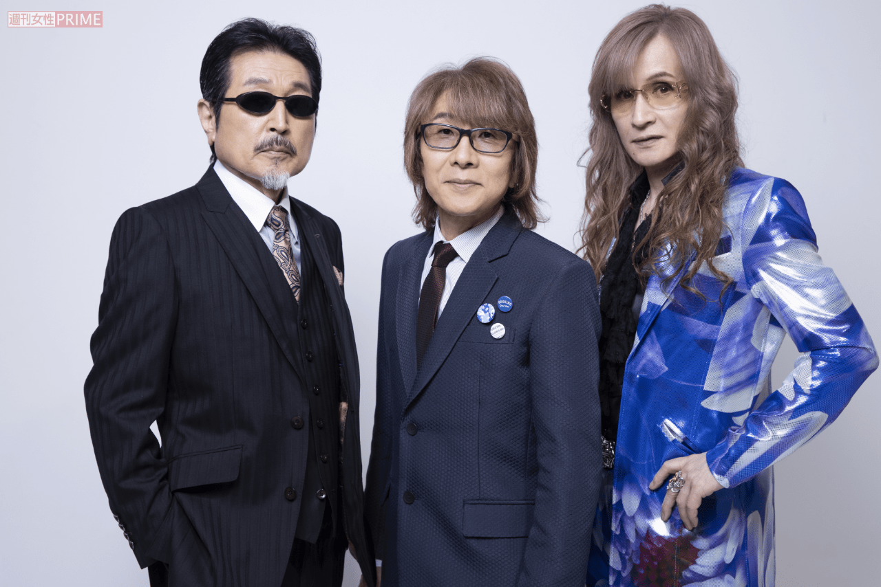 『THE ALFEE』桜井賢（69）、坂崎幸之助（70）、高見沢俊彦（70）撮影／吉岡竜紀