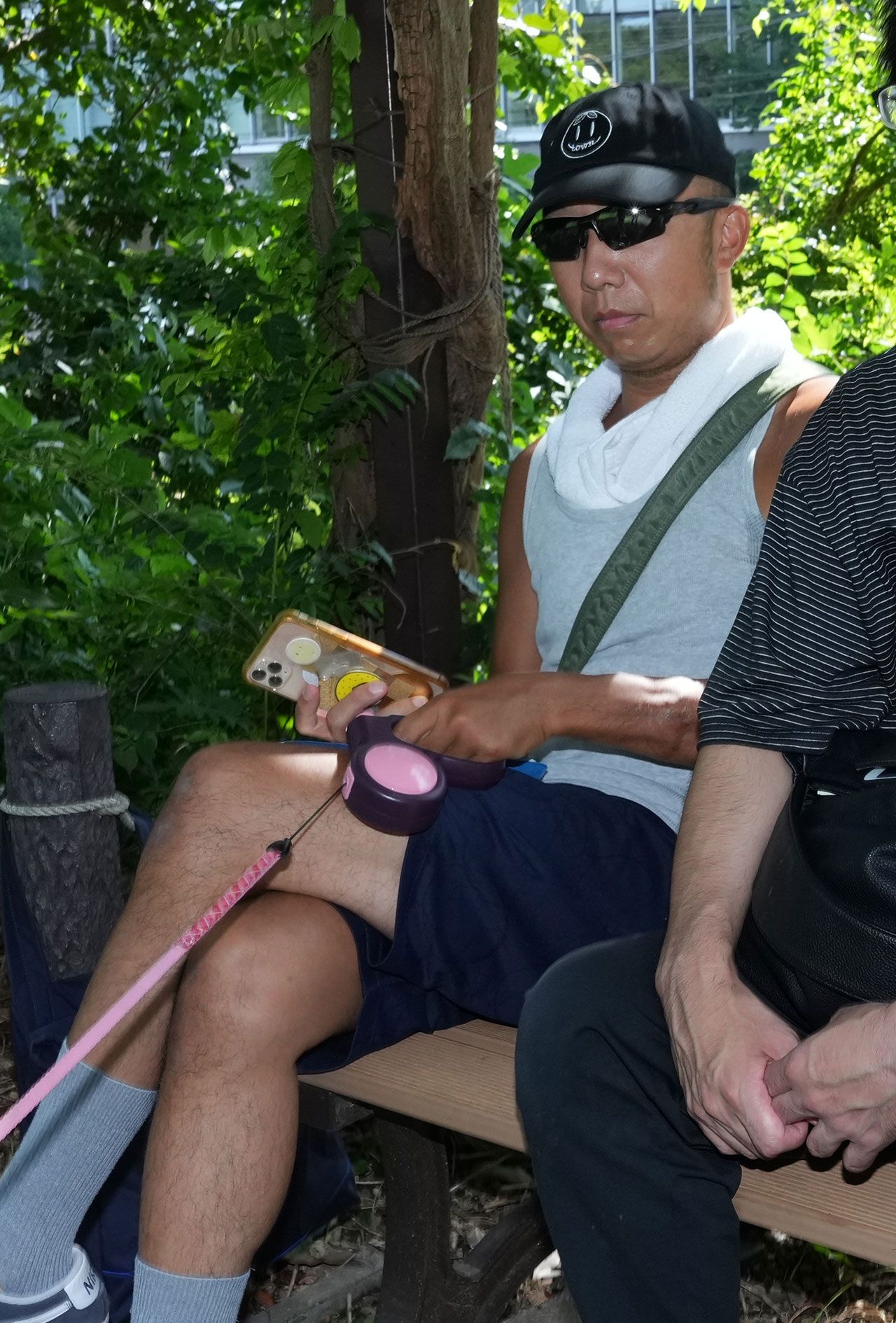 2024年8月、都内の公園にいた執行猶予中の市川猿之助