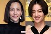 ボブヘアの印象が強い木村佳乃(左)、中村アン