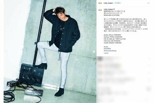 「おじいちゃんじゃん」との声が上がっている現在の吉田栄作（雑誌『RUDO』公式インスタグラムより）