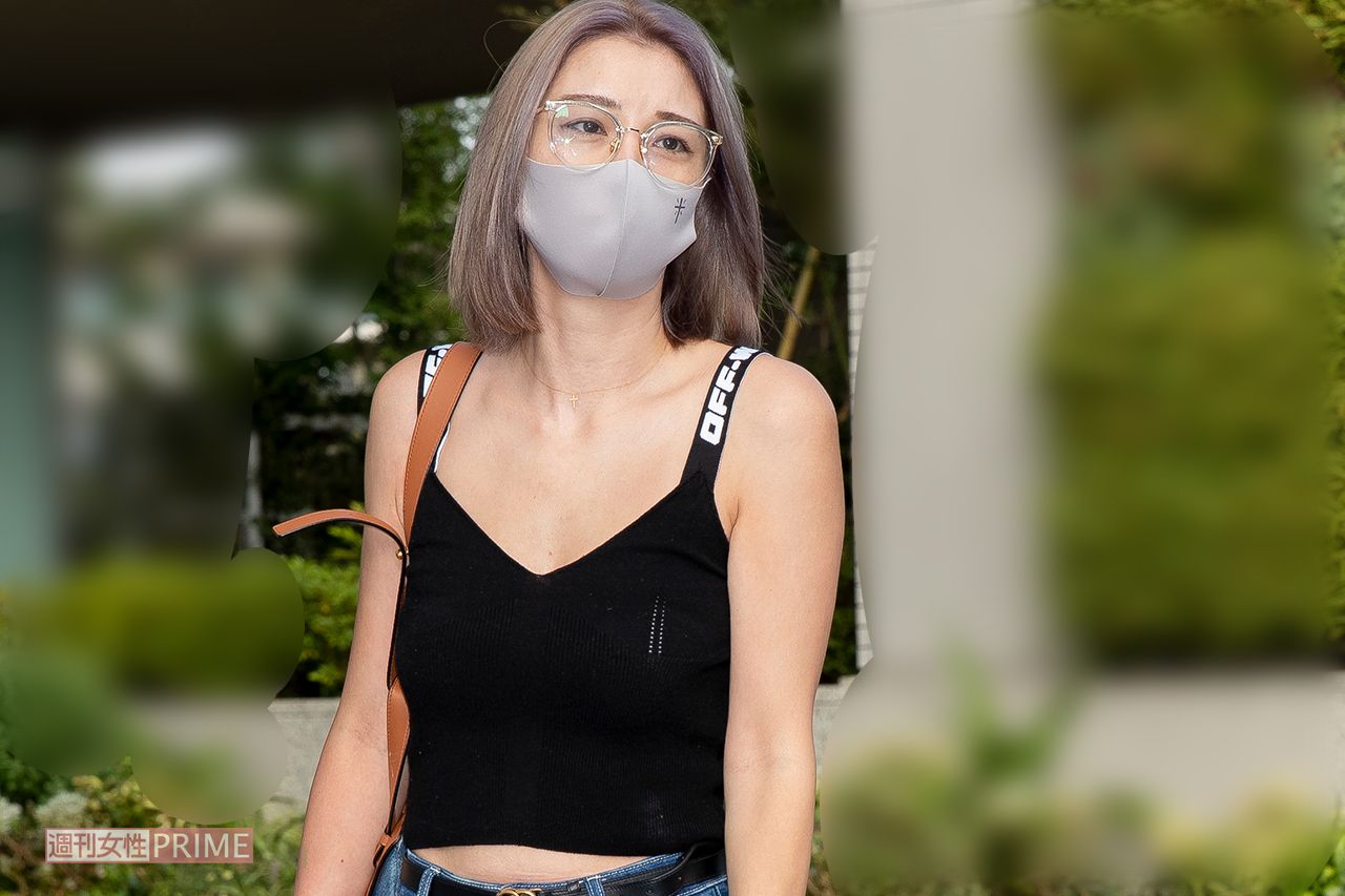 2020年9月、直撃取材を受ける木下優樹菜