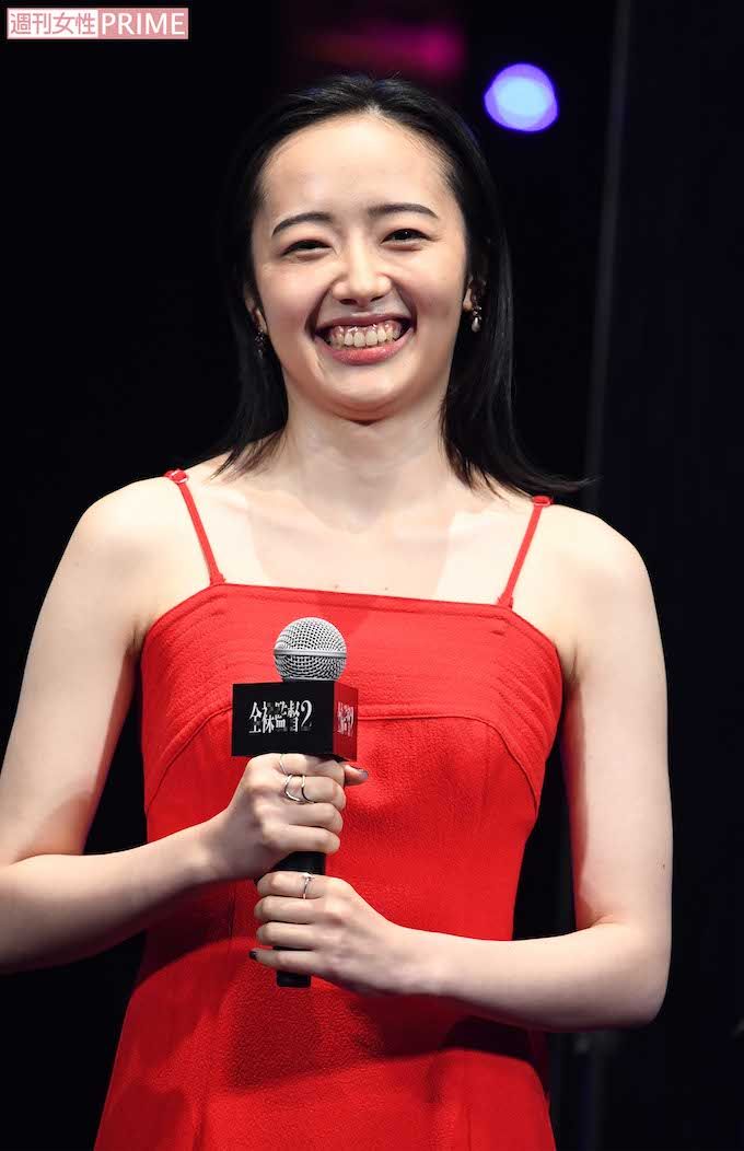 2021年6月『全裸監督シーズン2』ワールドプレミアでの森田望智