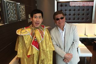 エスパーと彼の所属事務所代表のビト。関係性は20代からの芸人仲間