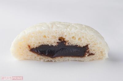 【あんまん】第5位　デイリーヤマザキ　ごまが香るあんまんごまこしあん／140円　撮影／山田智絵