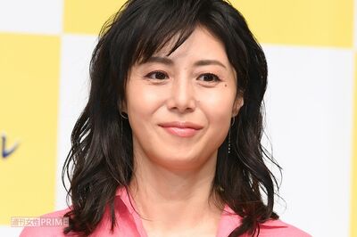 松嶋菜々子がメディア出演急増の背景に、反町隆史と乗り越えた「5年前の試練」