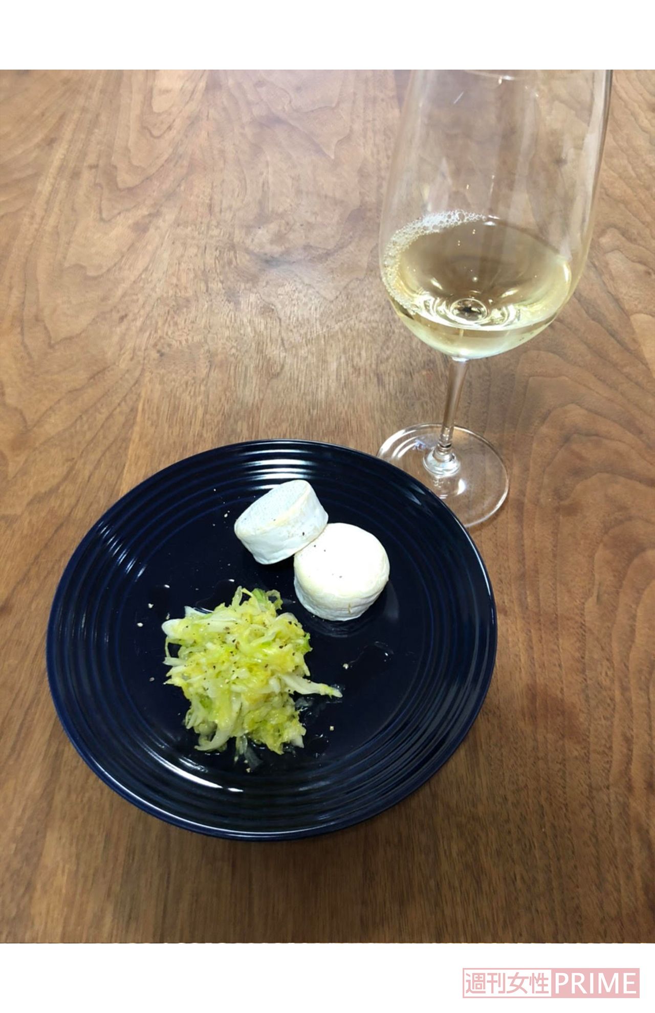 ワインに合わせるなら＋「オリーブ油」、「黒こしょう」にチーズを添えて