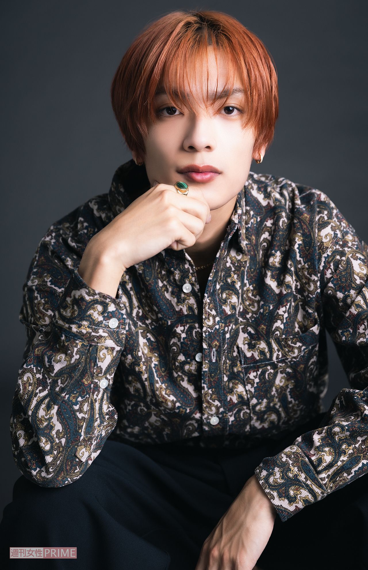 高橋恭平（なにわ男子）撮影／矢島泰輔　スタイリスト／三島和也（Tatanca）ヘアメイク／花井菜緒（JOUER）