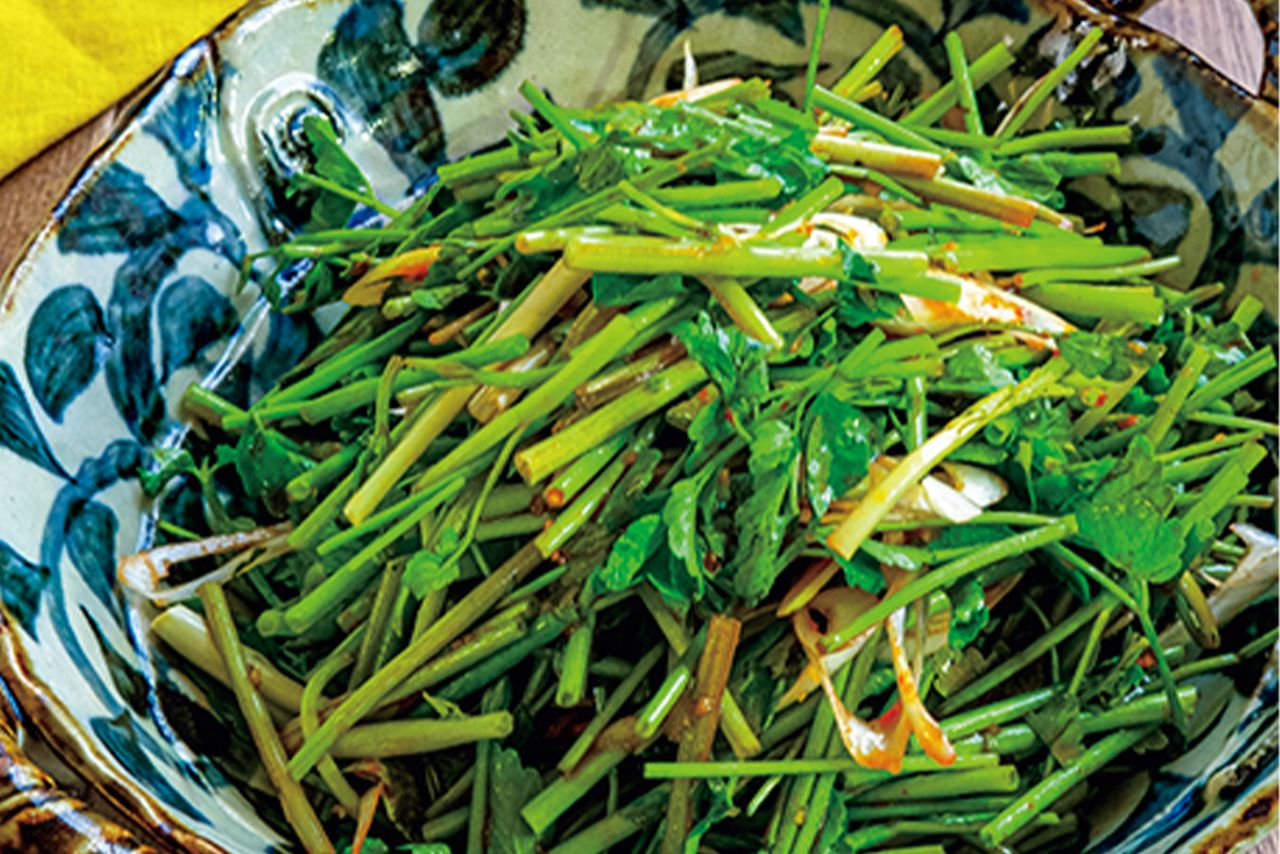 芹のチョレギサラダ