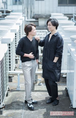 中川晃教、加藤和樹　撮影／廣瀬靖士