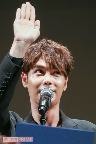 ジヒョク(31)「王子さんになりミルキー（ファン）を守ります」　撮影／近藤陽介