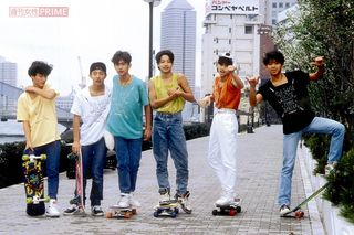 1991年のデビュー前、SMAP6人による貴重な特写