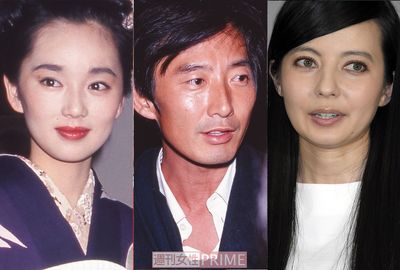 (写真左から)葉月里緒奈、石田純一、ベッキー