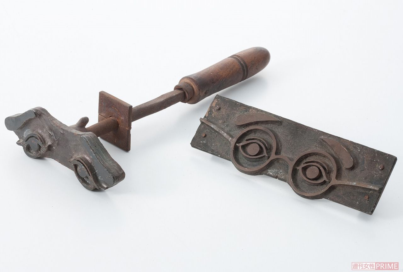 『にわかせんぺい』昭和30年ごろの焼きごて