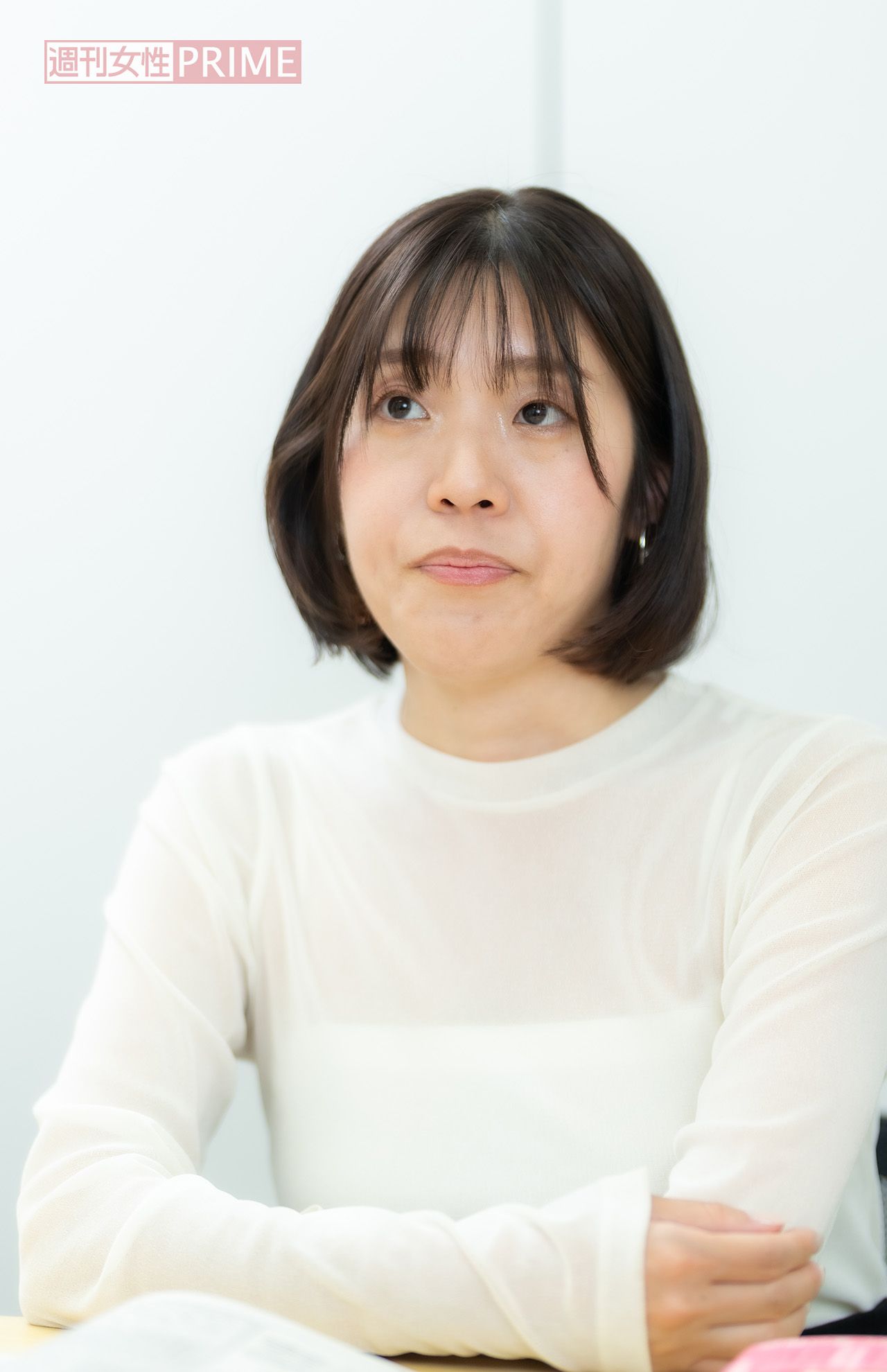 島本理生さん　撮影／佐藤靖彦