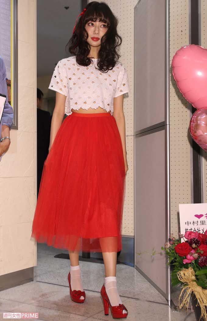 2015年、スタイルブックの発売イベントに登場した中村里砂