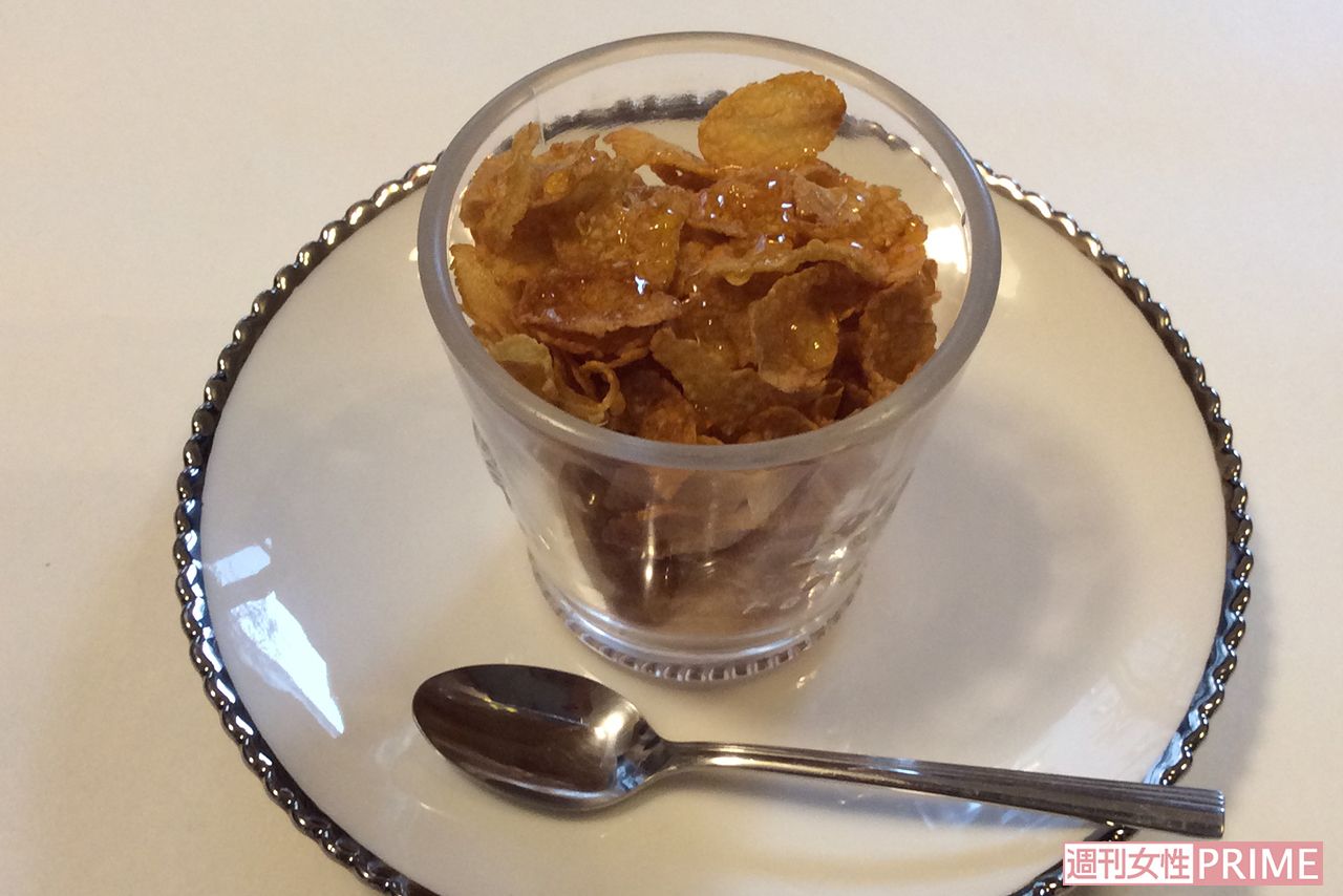 はちみつ×コーンフレーク