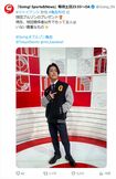 球団関係者だけが持つブルゾンを巨人から贈られた亀梨和也(『Going!』公式Xより)