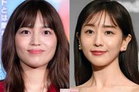日本代表の板倉滉と結婚の川口春奈、映画『ママがもうこの世にいなくても』“寅さん”ジャケットでマタニティ姿を披露、田中みな実「10cmヒール」との対比が話題