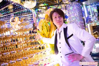 城咲仁、期間限定でホストに復帰　撮影／矢島泰輔