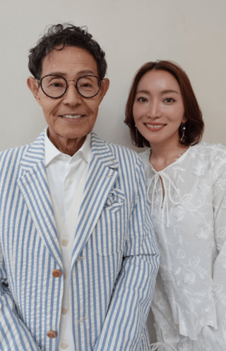 「2人での仕事はいつも楽しいしうれしいです」と語る加藤茶・綾奈夫妻（写真提供/加藤綾菜）