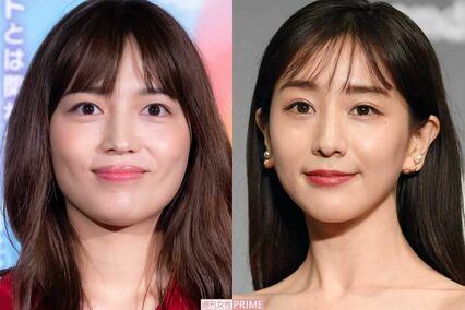 日本代表の板倉滉と結婚の川口春奈、映画『ママがもうこの世にいなくても』“寅さん”ジャケットでマタニティ姿を披露、田中みな実「10cmヒール」との対比が話題