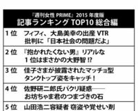 『週刊女性PRIME』の2015年人気記事TOP10《総合編》