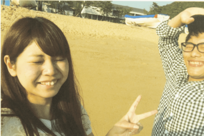 付き合い始めたころのツーショット