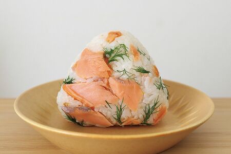 焼きざけ×ディル