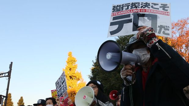 今回の共謀罪新設へ至る流れは秘密保護法から始まっていた