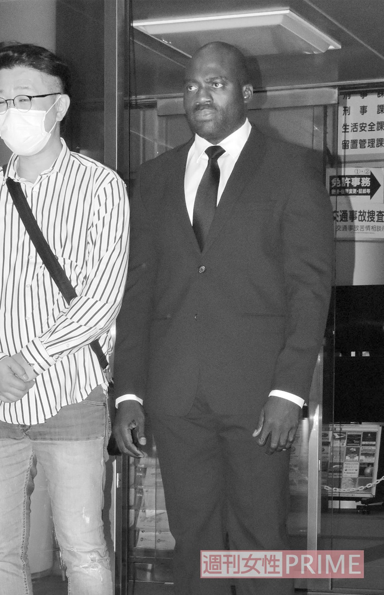 逮捕から2日後の5月18日、埼玉県警浦和署から釈放されたボビー