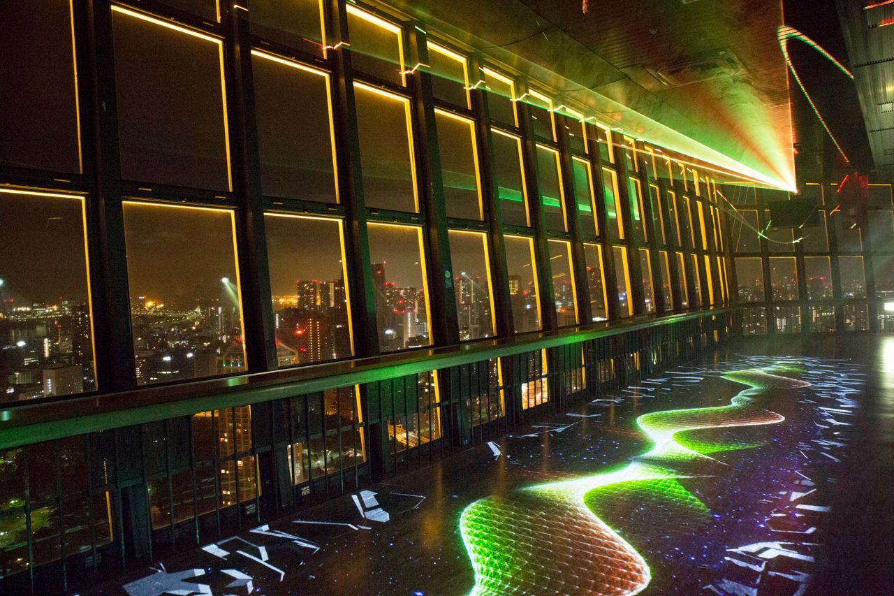 東京タワーの夏のイルミネーション　(C)TOKYO TOWER