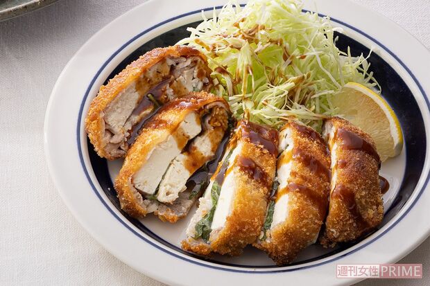 豚豆腐カツ（撮影／廣瀬靖士）