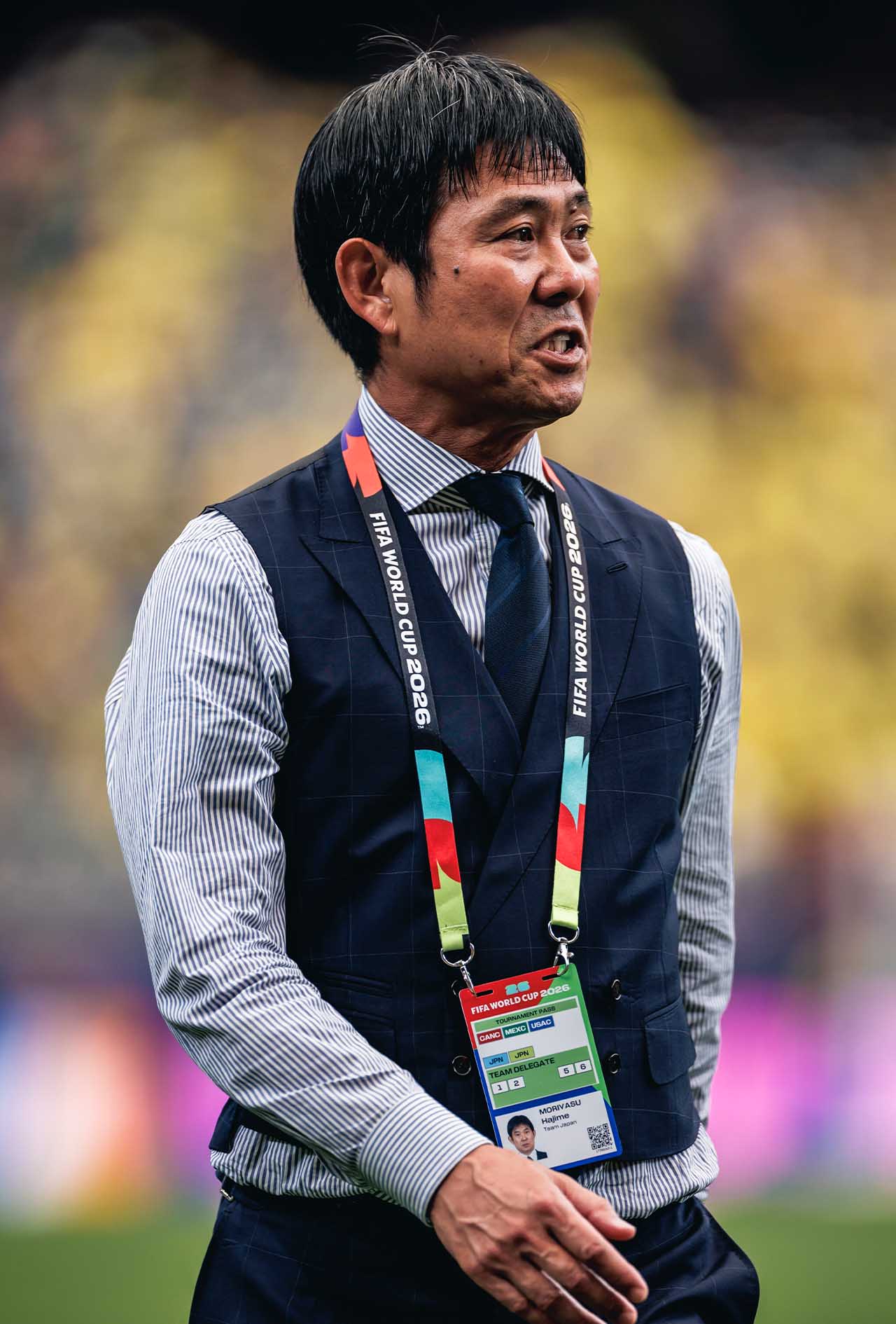ワールドカップ2026に挑む森保監督（JMPA 代表撮影）