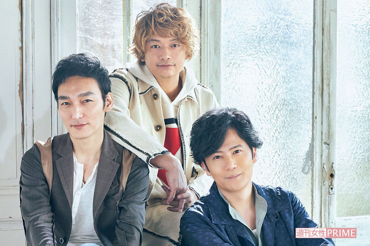 草なぎ剛 ×香取慎吾 ×稲垣吾郎　撮影／廣瀬靖士