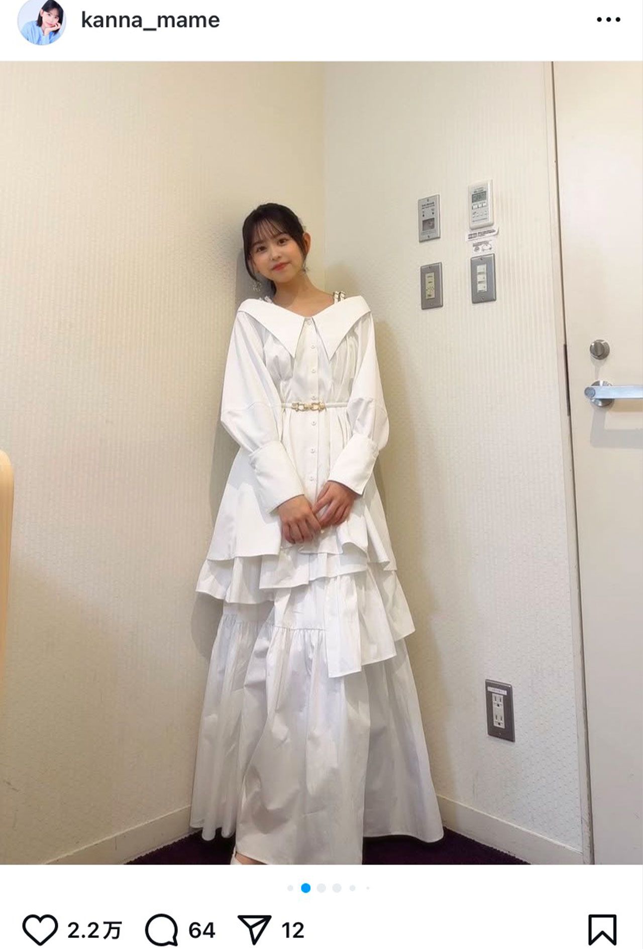 “カジサック”こと梶原雄太の長女・梶原叶渚（本人のインスタグラムより）