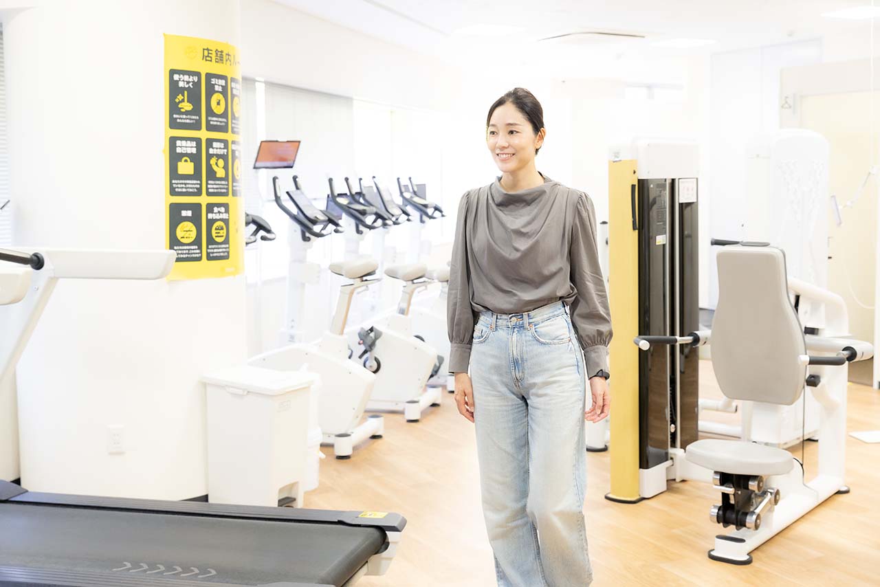 さまざまなトレーニングマシンがズラリ！