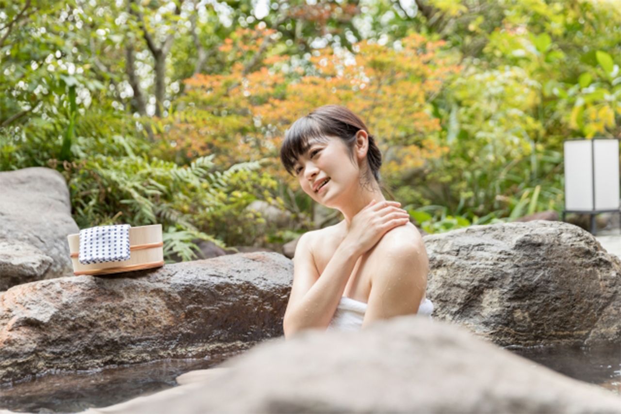 温泉には“金毒”を取り除く作用があるそう　※写真はイメージです