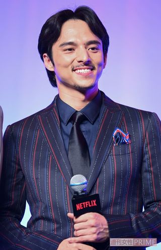 荒井トシ役の満島真之介、Netflix『全裸監督』ワールドプレミア（'19年7月）