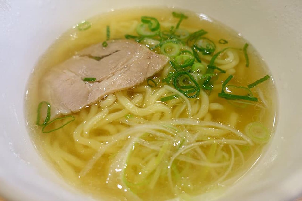【かっぱ寿司のおすすめネタ】鯛スープの塩ラーメン 429円	