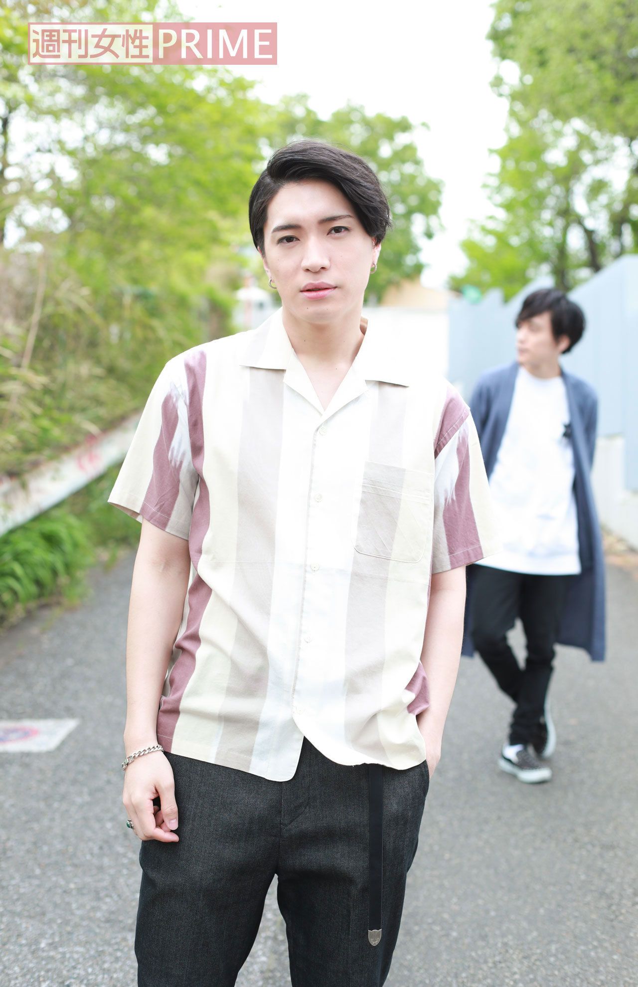 松下優也（手前）、平間壮一（奥）　撮影／森田晃博