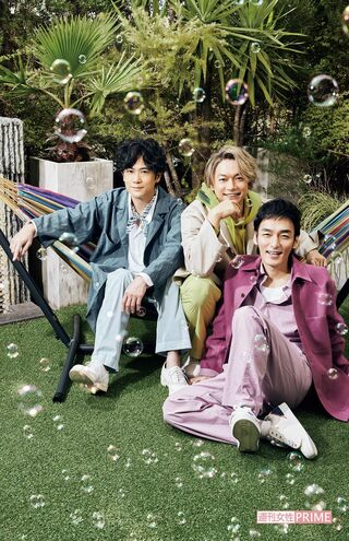 稲垣吾郎、香取慎吾、草なぎ剛　撮影／廣瀬靖士（'21年撮影）