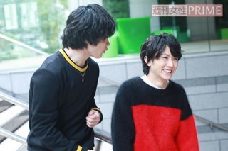 鳥越裕貴、太田基裕　撮影／森田晃博