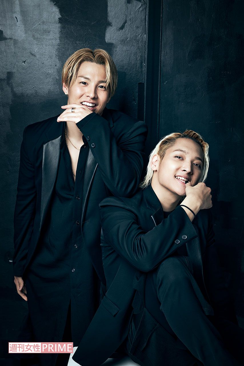 RIKU ×鈴木昂秀　撮影／廣瀬靖士